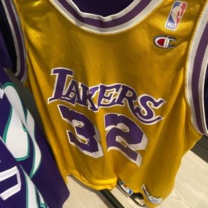 Magic Johnson OG Champion jersey
